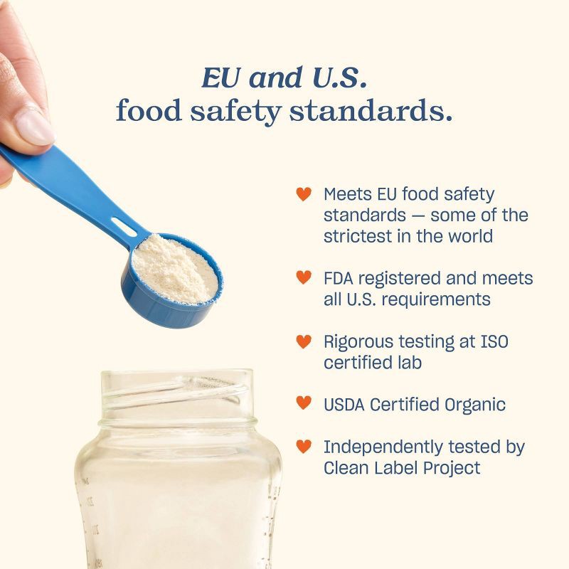 slide 6 of 9, Nara Organics Whole Milk Infant Formula Powder - 24.7oz, 24.7 oz