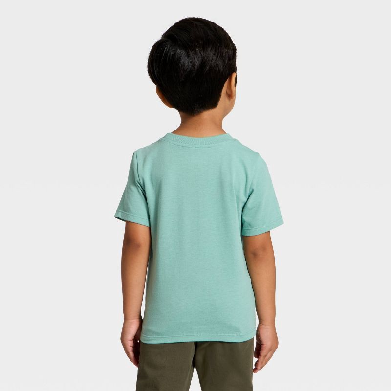 slide 3 of 4, Toddler Boys' Disney Mickey Mouse Happy Camper T-Shirt - Olive Green 2T, 1 ct