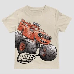 Toddler Boys' Blaze and the Monster Machines T-Shirt - Beige 5T