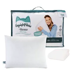 SquishPillow by Original Squishmallows Soft Bed Pillow and Ultra Soft Pillowcase Cover
