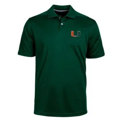 NCAA Miami Hurricanes Men's Polo Shirt - M