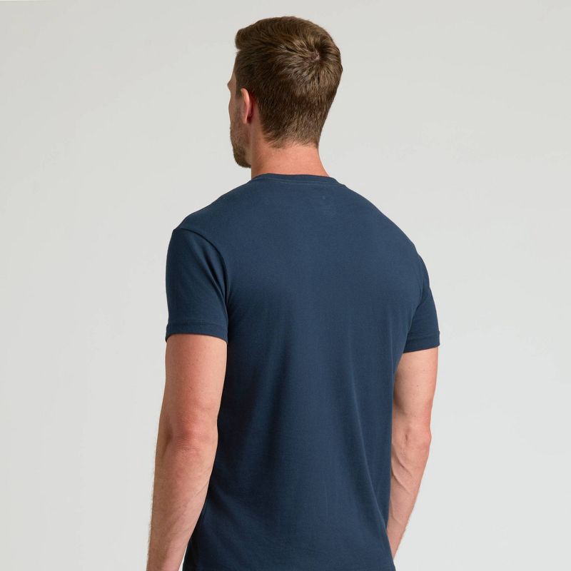 slide 2 of 4, True Classic Men's Contemporary Fit Short Sleeve T-Shirt - Navy Blue S, 1 ct