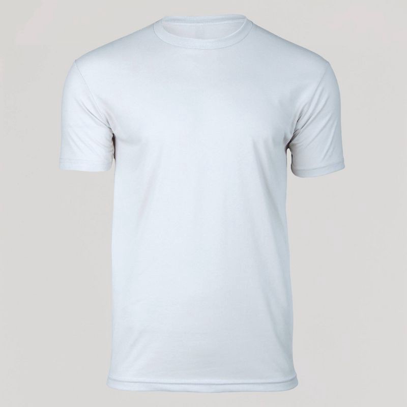 slide 4 of 4, True Classic Men's Contemporary Fit Short Sleeve T-Shirt - White M, 1 ct