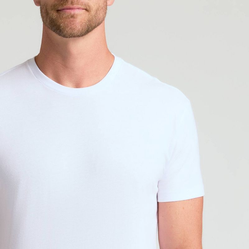 slide 3 of 4, True Classic Men's Contemporary Fit Short Sleeve T-Shirt - White XXL, 1 ct