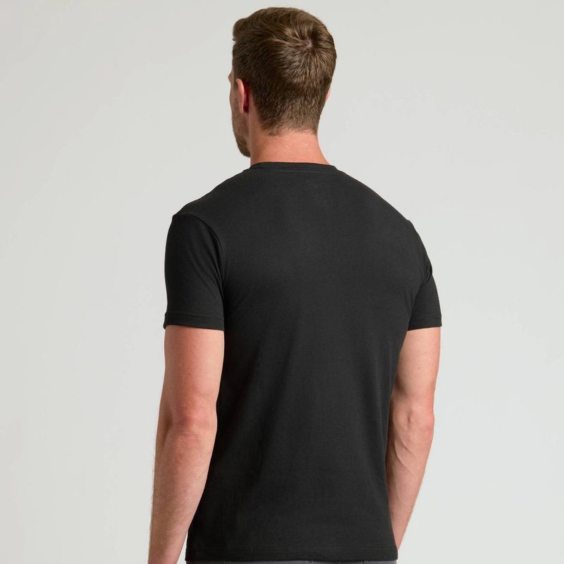 slide 2 of 4, True Classic Men's Contemporary Fit Short Sleeve T-Shirt - Black S, 1 ct