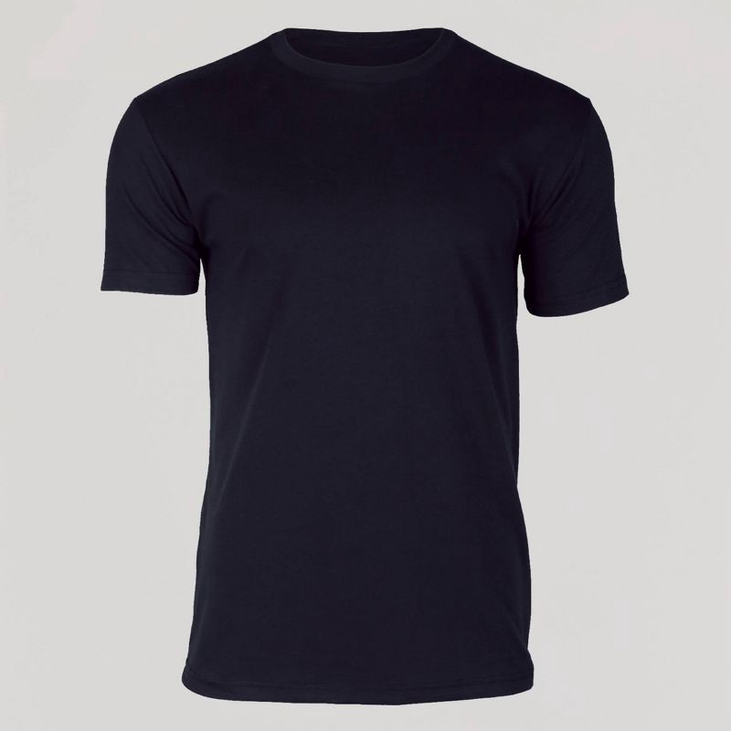 slide 4 of 4, True Classic Men's Contemporary Fit Short Sleeve T-Shirt - Black M, 1 ct