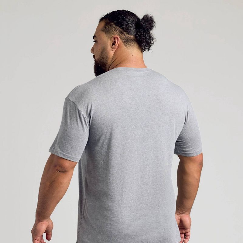 slide 2 of 4, True Classic Men's Contemporary Fit Short Sleeve T-Shirt - Heathered Gray XL, 1 ct
