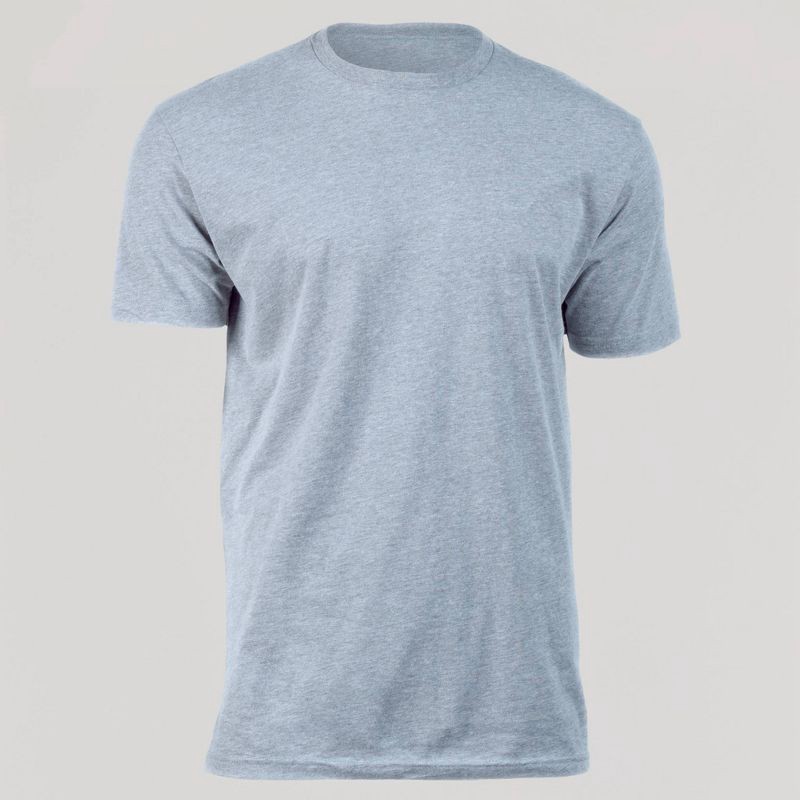 slide 4 of 4, True Classic Men's Contemporary Fit Short Sleeve T-Shirt - Heathered Gray XXL, 1 ct