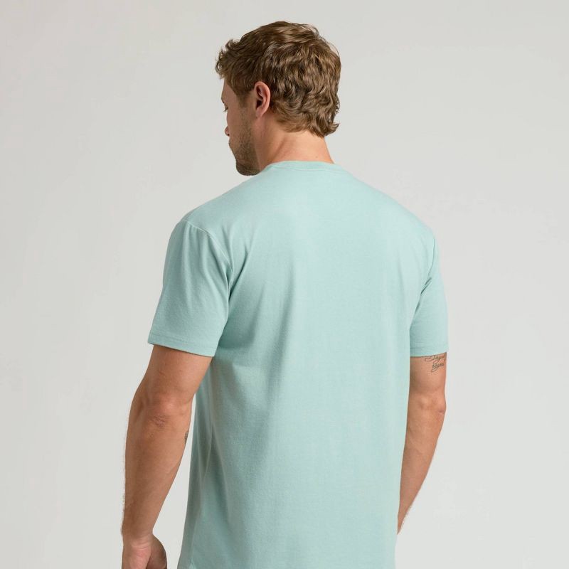 slide 2 of 4, True Classic Men's Contemporary Fit Short Sleeve T-Shirt - Light Aqua Blue XL, 1 ct