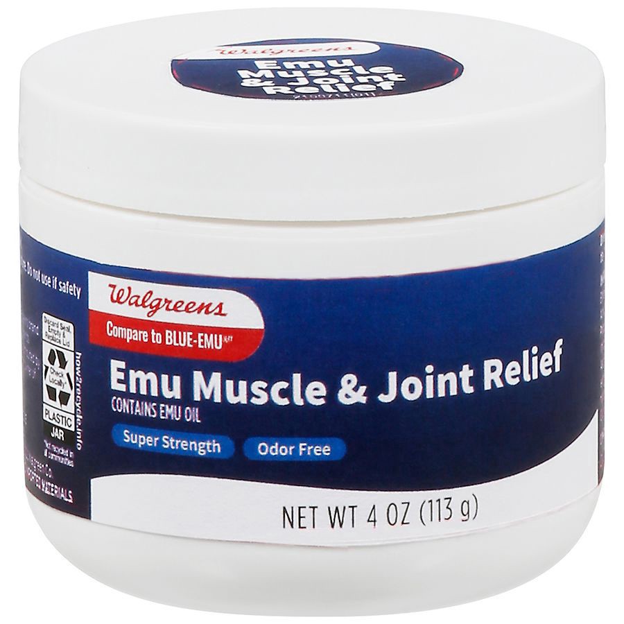 slide 1 of 5, Walgreens Emu Muscle & Joint Relief, 4 oz