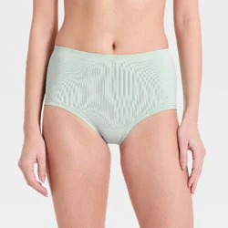 Women's Seamless Solid Boy Shorts Underwear - Auden™ Mint Green XL