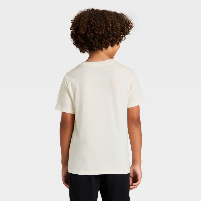 slide 3 of 4, Boys' Teenage Mutant Ninja Turtles Tortoise Karate Short Sleeve Graphic T-Shirt - Ivory XS, 1 ct