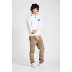 MLB Cincinnati Reds Men's Champion White Packable Jacket - XL