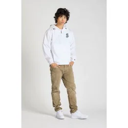 MLB Seattle Mariners Men's Champion White Packable Jacket - XXL