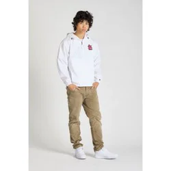 MLB St. Louis Cardinals Men's Champion White Packable Jacket - XXL