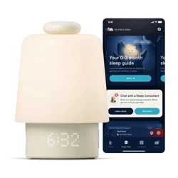 Hatch Baby Sleep Support, Sound Machine, Night Light, Sleep Trainer, Routine Builder - Putty