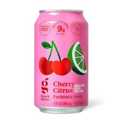 Cherry Citrus Prebiotic Soda - 12oz - Good & Gather™