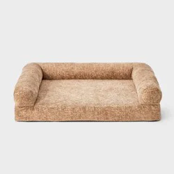 Rounded 3-sided Bolster Dog Bed - Boots & Barkley™ M