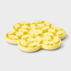 Silicon Slow Foraging Dog Feeding Mat - Boots & Barkley™ Yellow