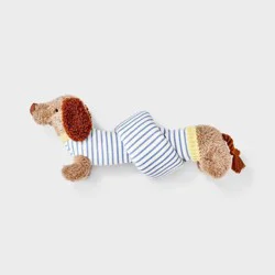 Knotting Plush Dog Toy - Boots & Barkley™: Squeaks, Tug And Cuddle, Medium/Small Breed Size