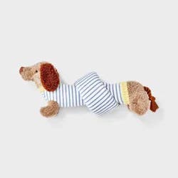 Knotting Plush Dog Toy - Boots & Barkley™: Squeaks, Tug And Cuddle, Medium/Small Breed Size