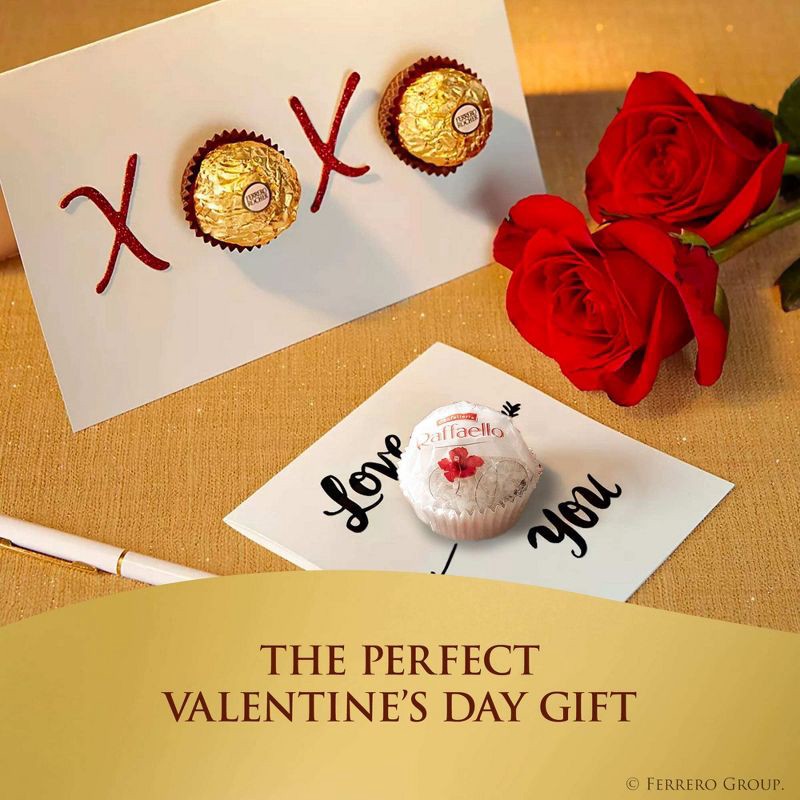 slide 6 of 10, Ferrero Collection Premium Assorted Hazelnut Milk Chocolate Dark Chocolate and Coconut Valentine's Day Heart Gift Box - 6.1oz/16ct, 6.1 oz, 16 ct