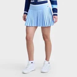 Champion Women's Collegiate Pleated Skort - Light Blue XS