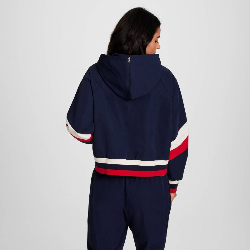slide 2 of 10, Champion Women's Gold Medal Full Zip Hoodie -Navy Blue M, 1 ct