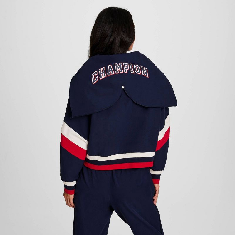 slide 8 of 10, Champion Women's Gold Medal Full Zip Hoodie -Navy Blue XL, 1 ct