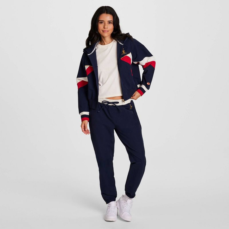 slide 3 of 7, Champion Women's Gold Medal Side Zip Joggers - Navy Blue XS, 1 ct