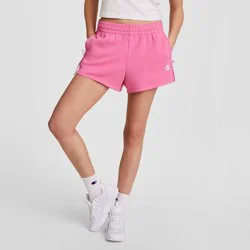 Champion Women's In the Stands Side-Tie Shorts - Pink XL