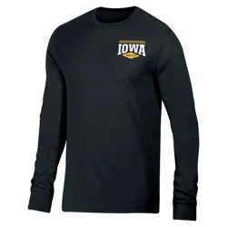 NCAA Iowa Hawkeyes Men's Two-Sided Long Sleeve T-Shirt - L