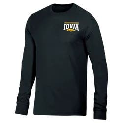NCAA Iowa Hawkeyes Men's Two-Sided Long Sleeve T-Shirt - L