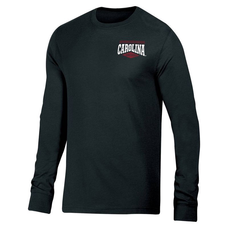 slide 1 of 3, NCAA South Carolina Gamecocks Men's Two-Sided Long Sleeve T-Shirt - M, 1 ct