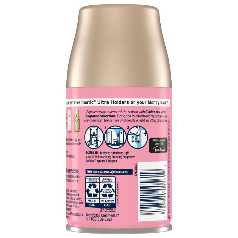 slide 3 of 11, Glade Automatic Spray Air Freshener Refills - Watermelon & Cucumber - 6.2oz, 6.2 oz
