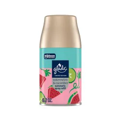 Glade Automatic Spray Air Freshener Refills - Watermelon & Cucumber - 6.2oz