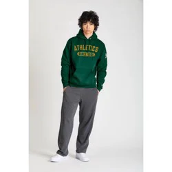 MLB Athletics Men's Champion Hooded Sweatshirt - XL