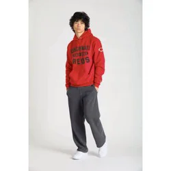 MLB Cincinnati Reds Men's Champion Hooded Sweatshirt - S