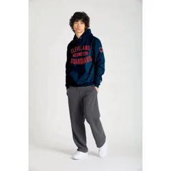 MLB Cleveland Guardians Men's Champion Hooded Sweatshirt - XXL