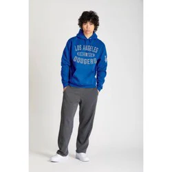 MLB Los Angeles Dodgers Men's Champion Hooded Sweatshirt - L