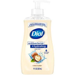 Dial Antibacterial and Hydrating Hand Soap Pump - Hydrating Shea Butter - 11oz
