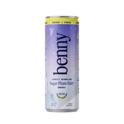 Benny Sugar Plum Fairy Holiday Lightly Sparkling Energy Drink - 12 fl oz Can