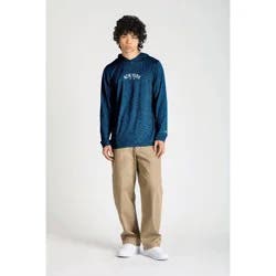 MLB New York Yankees Men's Champion Hooded Performance Long Sleeve T-Shirt - S