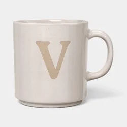 16 fl oz Monogram V Mug