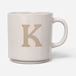 16 fl oz Monogram K Mug