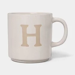 16 fl oz Monogram H Mug