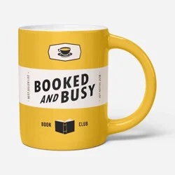 16 fl oz Booked and Busy Mug