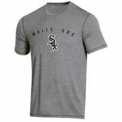 MLB Chicago White Sox Men's Gray Athletic Performance T-Shirt - S