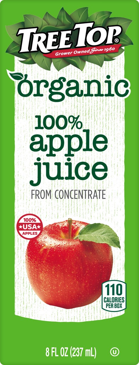 slide 12 of 13, Tree Top Organic Apple 100% Juice 8 fl oz, 8 fl oz