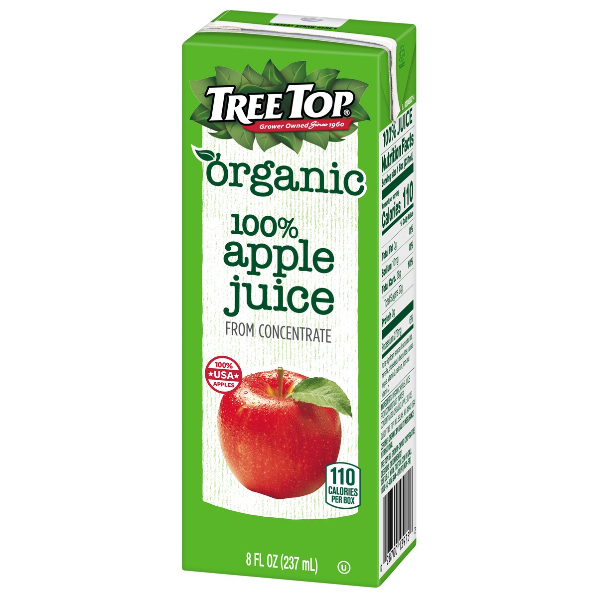 slide 8 of 13, Tree Top Organic Apple 100% Juice 8 fl oz, 8 fl oz